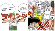 Zoro's No Sword Style in the One Piece manga (Image via Shueisha)